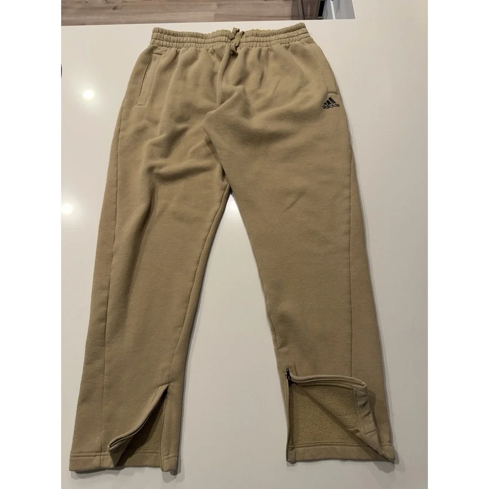 adidas Postgame Tapered Pants Beige Tone HF2211 Mens XL Pre-Owned